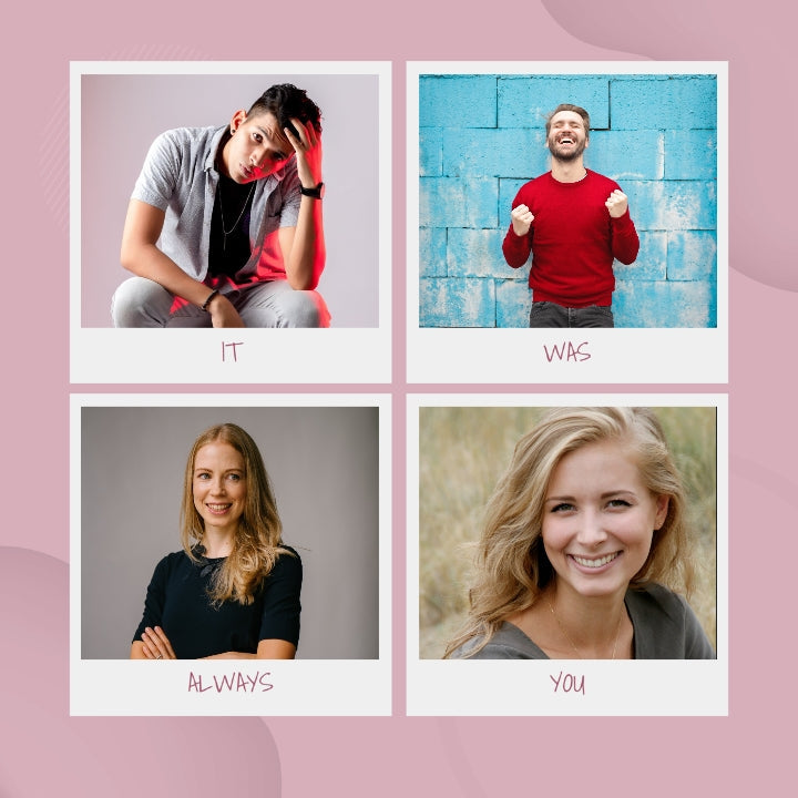 Four images couple photo frame fattycraft