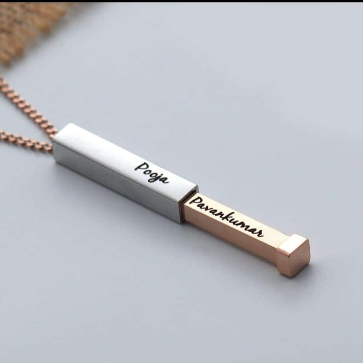Customized Name Engraved Chain