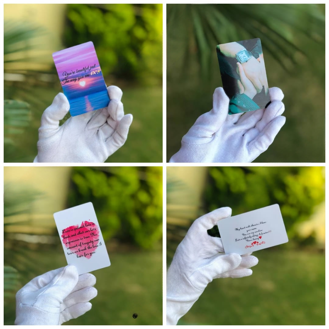 Customized Premium Wallet Card Wallet Chains