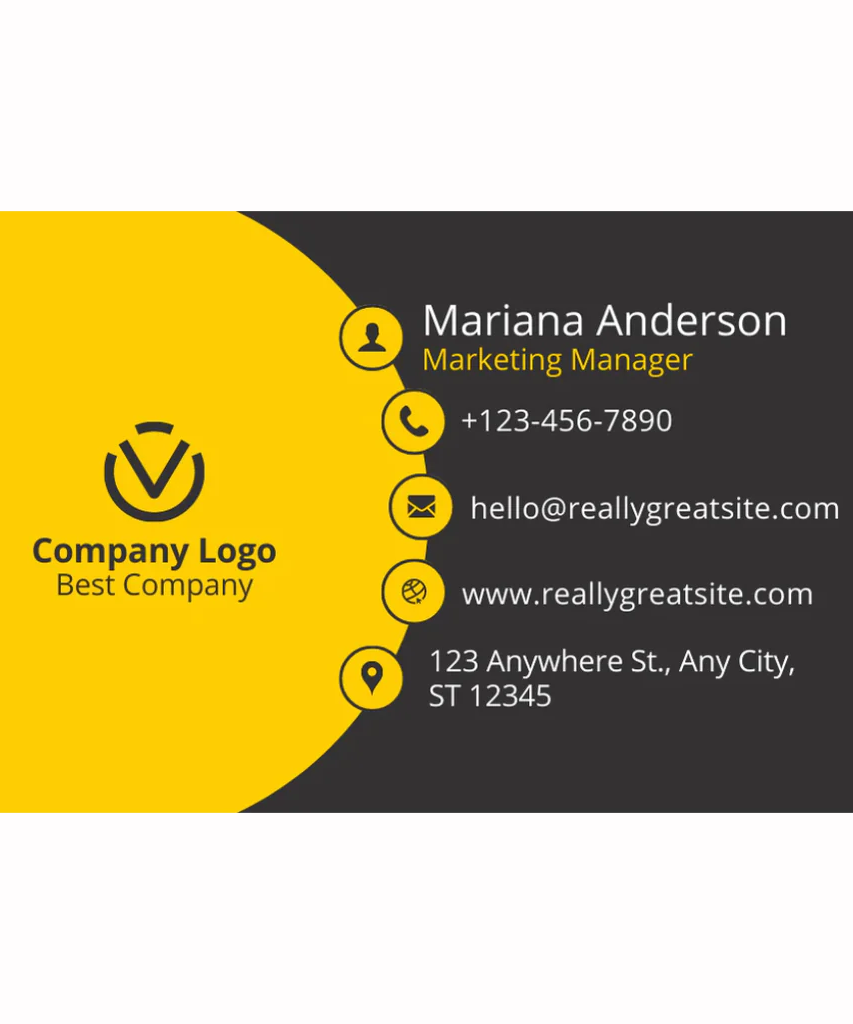 Customized  Corporate visiting card