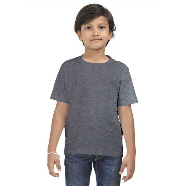 Customized Kids Boys T-Shirt 0 To 13 Years / Steel Gray