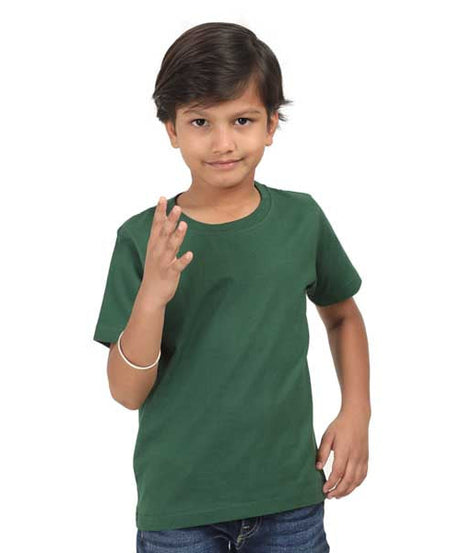 Customized Kids Boys T-Shirt 0 To 13 Years / Green