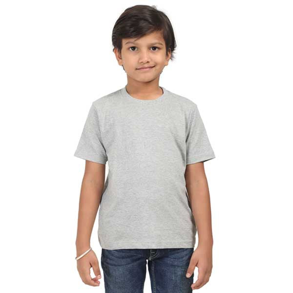 Customized Kids Boys T-Shirt 0 To 13 Years / Charcoal Malenge