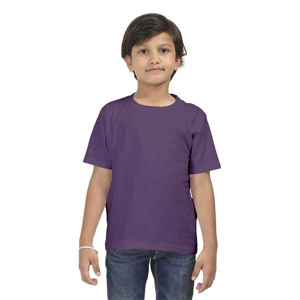 Customized Kids Boys T-Shirt 0 To 13 Years / Purple