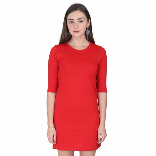 Long-Top T-Shirt S / Red