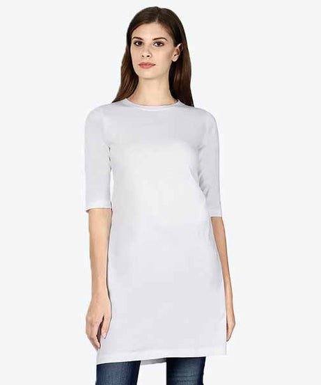 Long-Top T-Shirt S / White