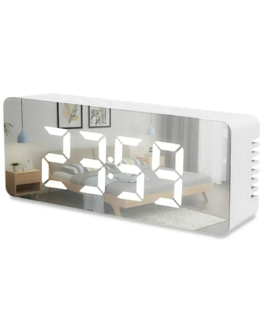 LED Mirror Alarm Clock