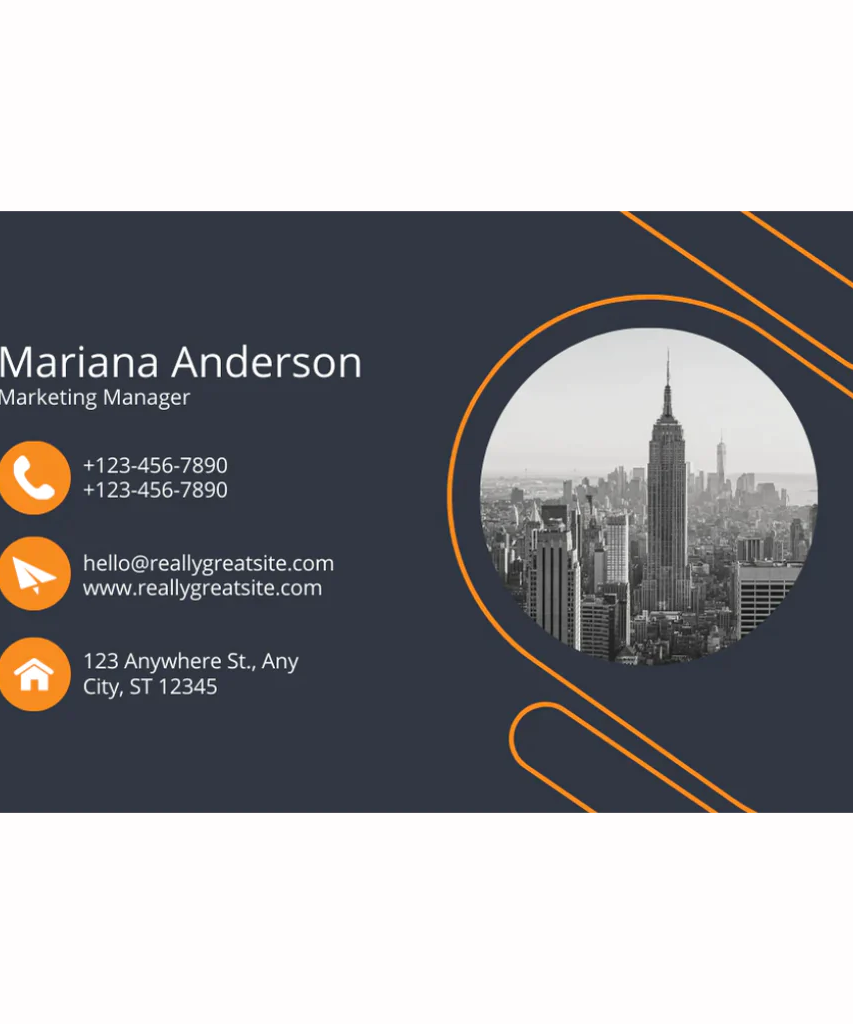 Customized  Corporate visiting card