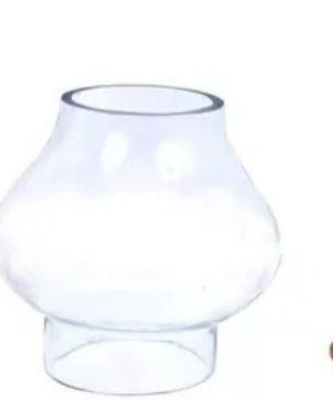 Brass Akhand Diya with Borosilicate Glass for Puja Home Temple Oil Lamp Tea Holder