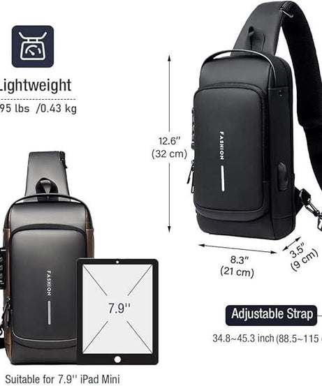 Sling Bag for Men & Women