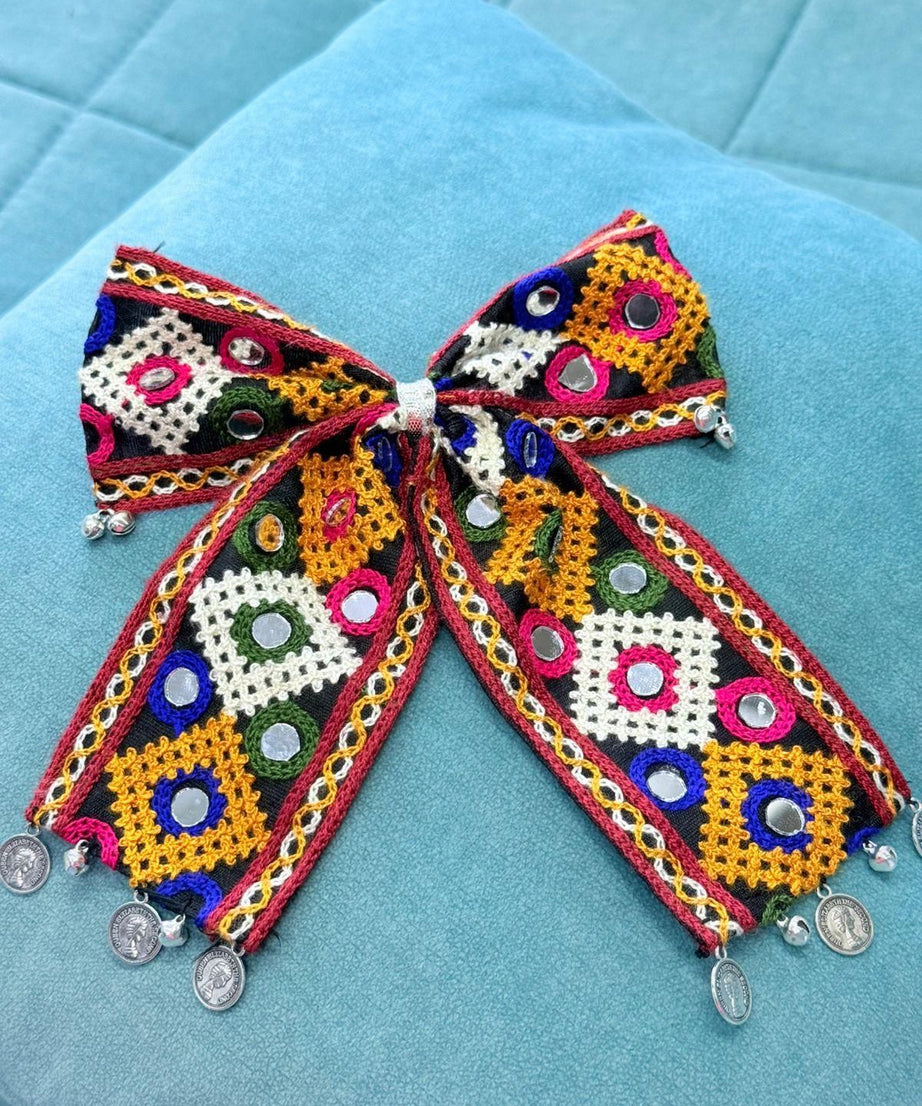 Navratri Bow hair Accessories (Pack of 2)