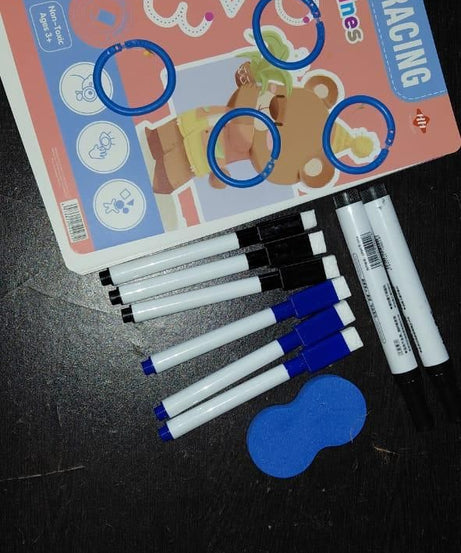 Reusable Tracing Line book