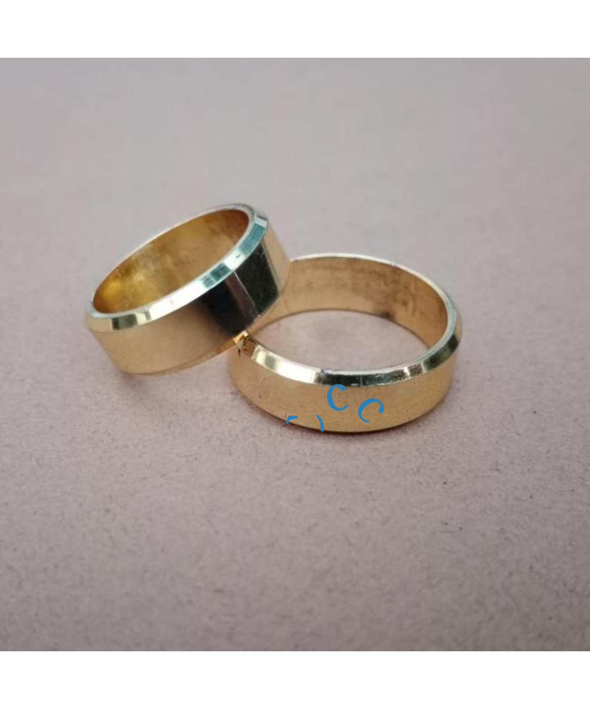 Customized Name Ring With Gold Platted Zakeke-Design