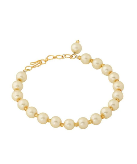 Enterprise Gold Plated Pearl Bracelet