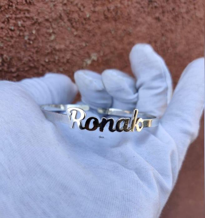 Customize name bracelet fattycraft