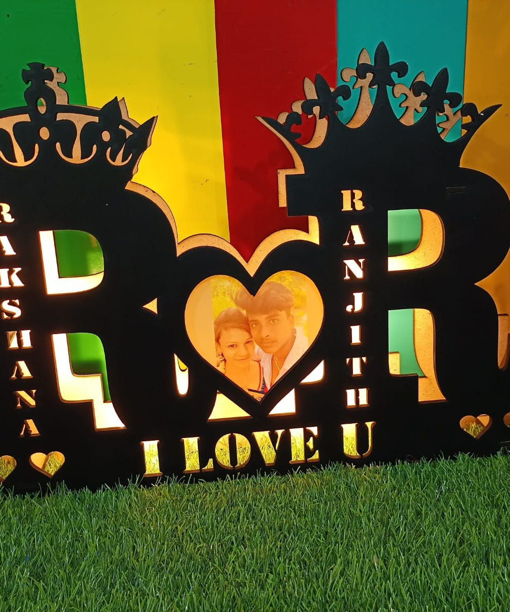 Double led letters fattycraft