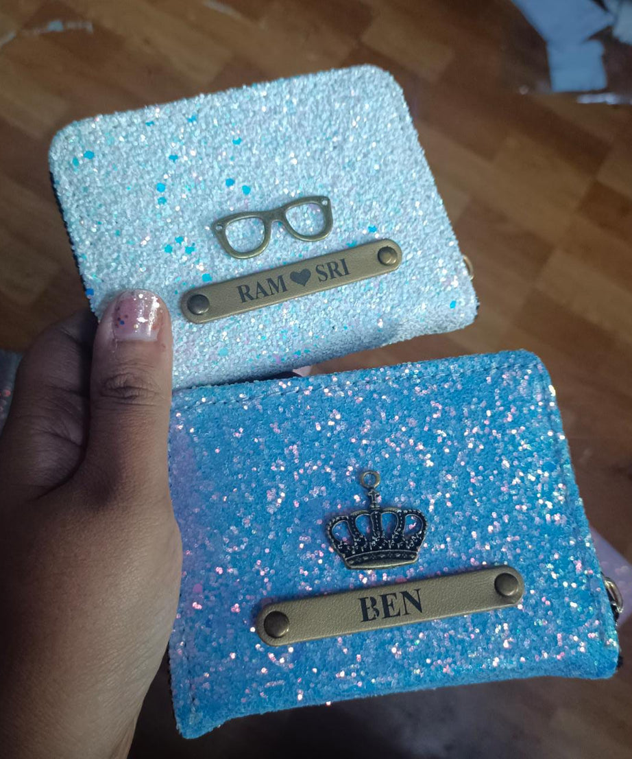 Custom Made Miniature Glitter Clutch