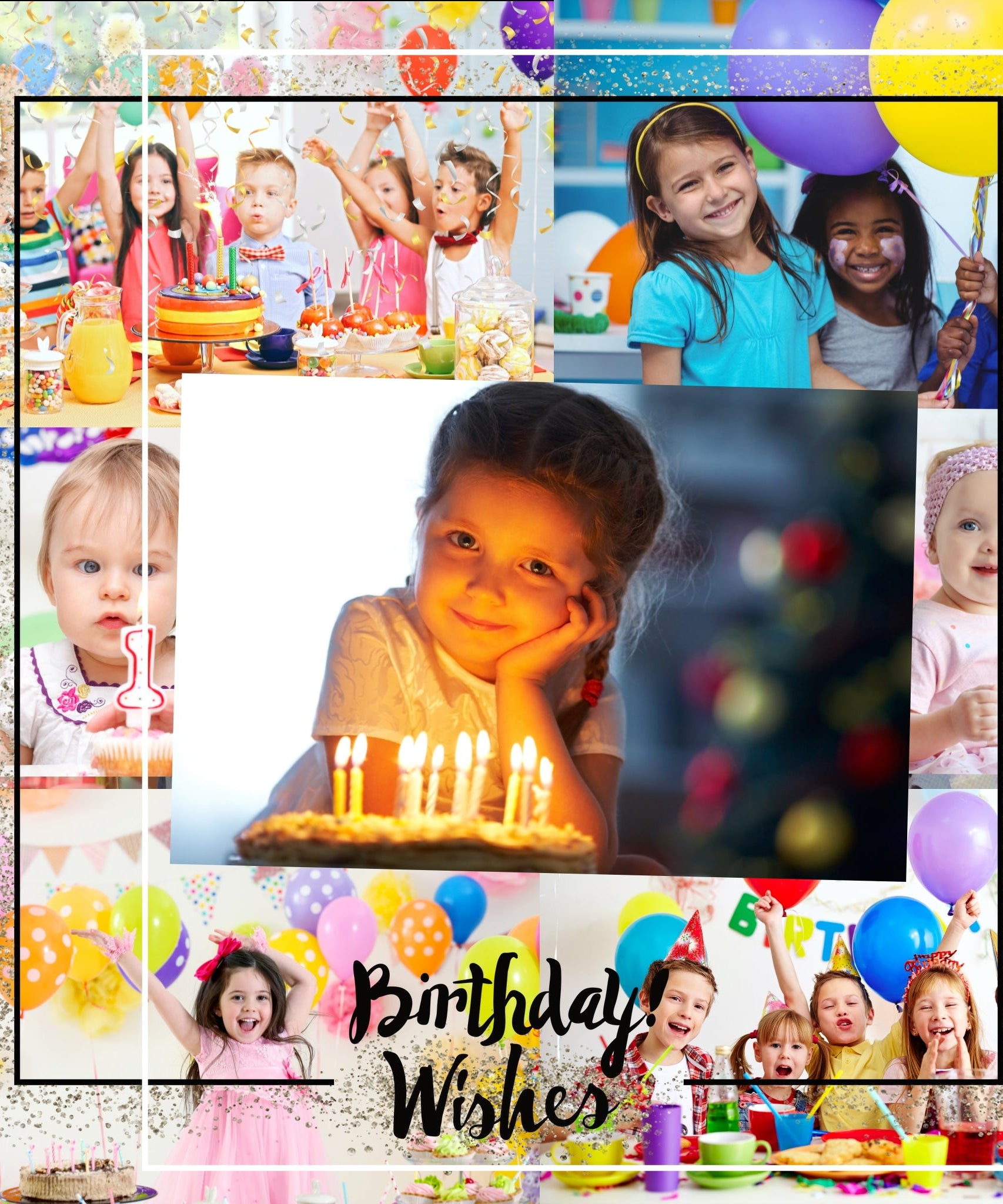 Customized Birthday Frame Gift Photography