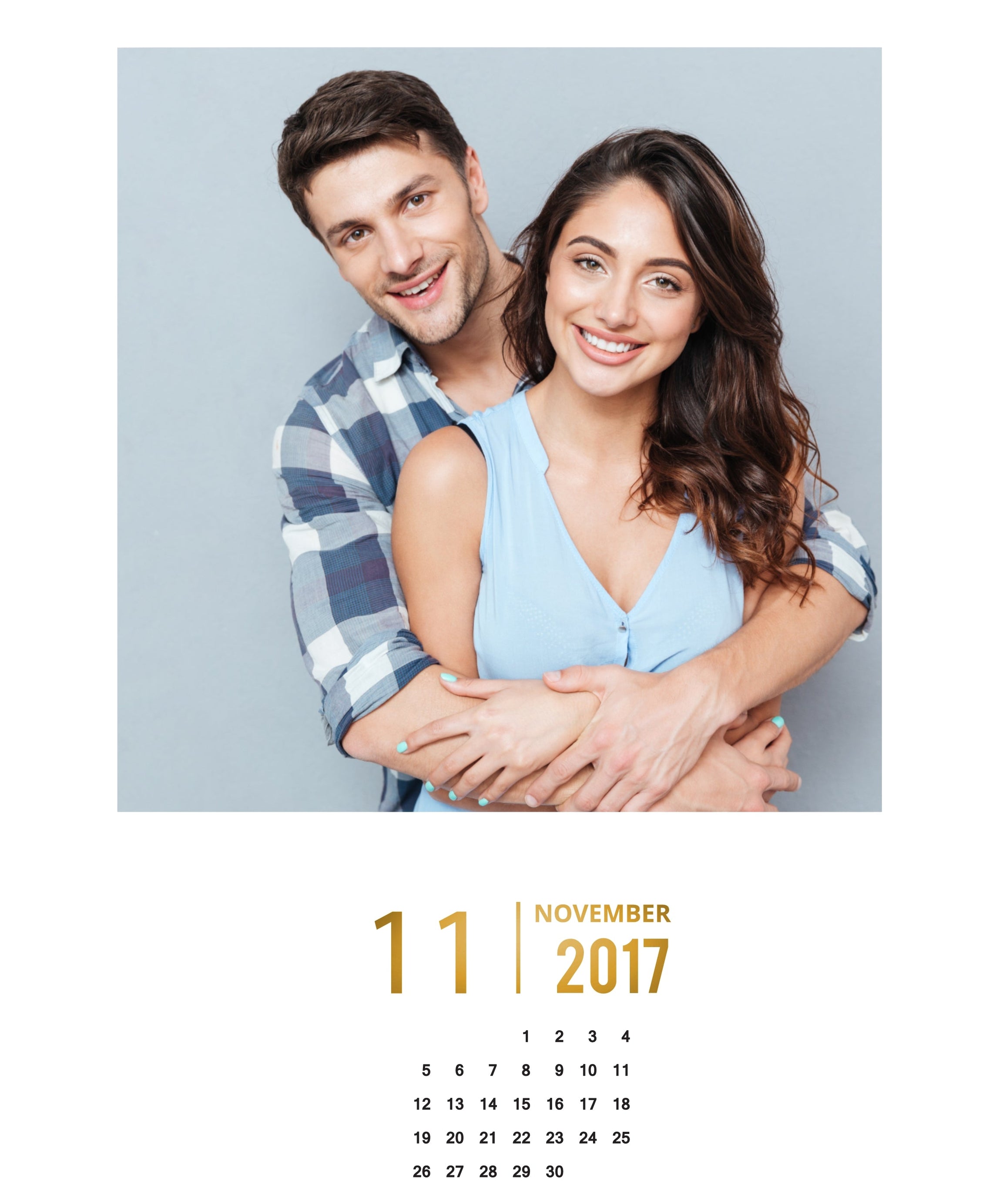 Customized Freeze The Date - Photoframe Photography