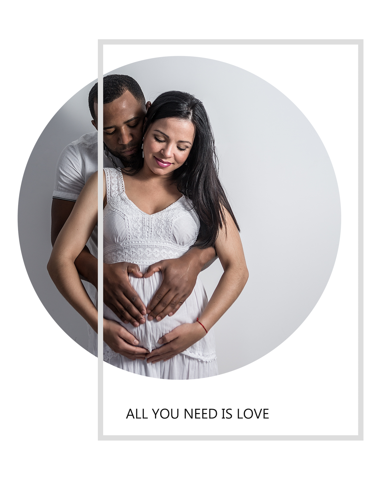 Customized Maternity Photo Frames