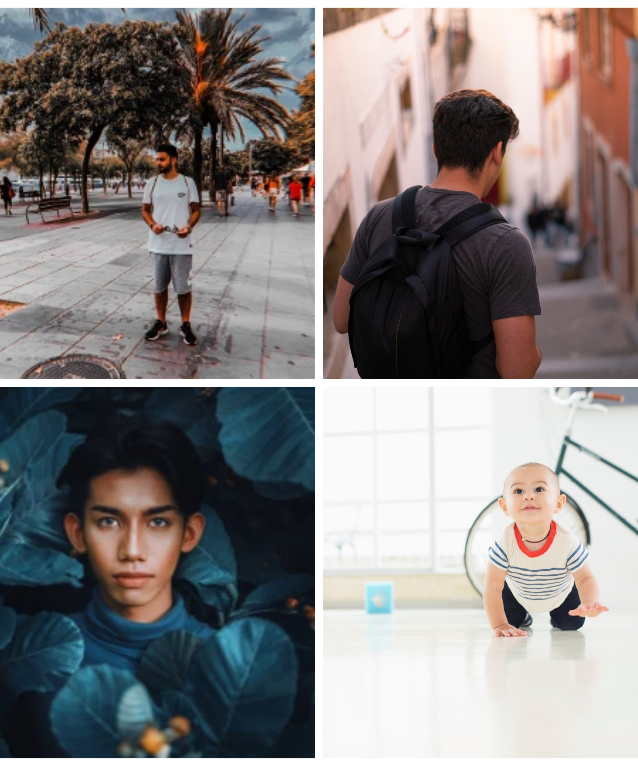 Four Pic Customized Collage A4 Frame