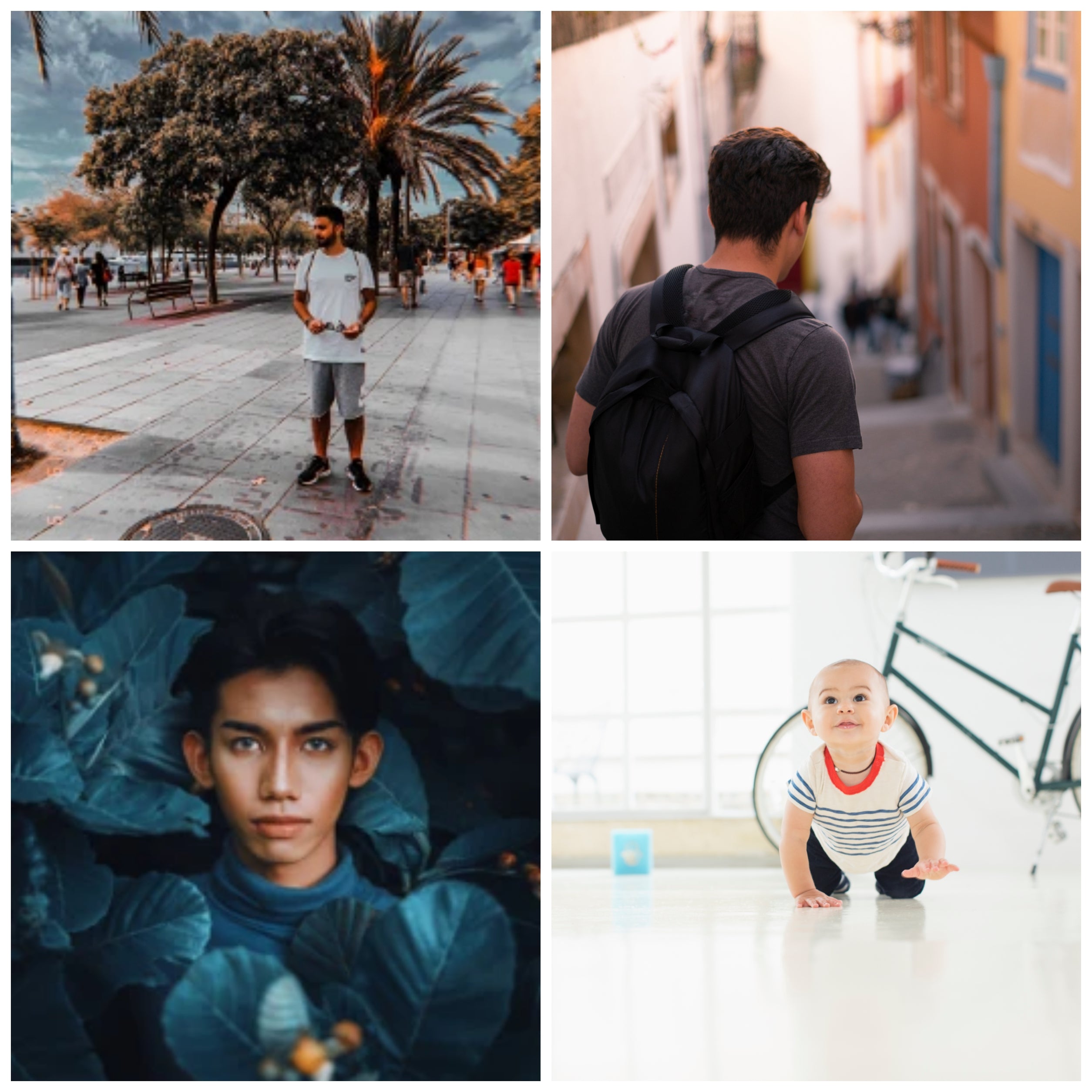 Four Pic Customized Collage A4 Frame