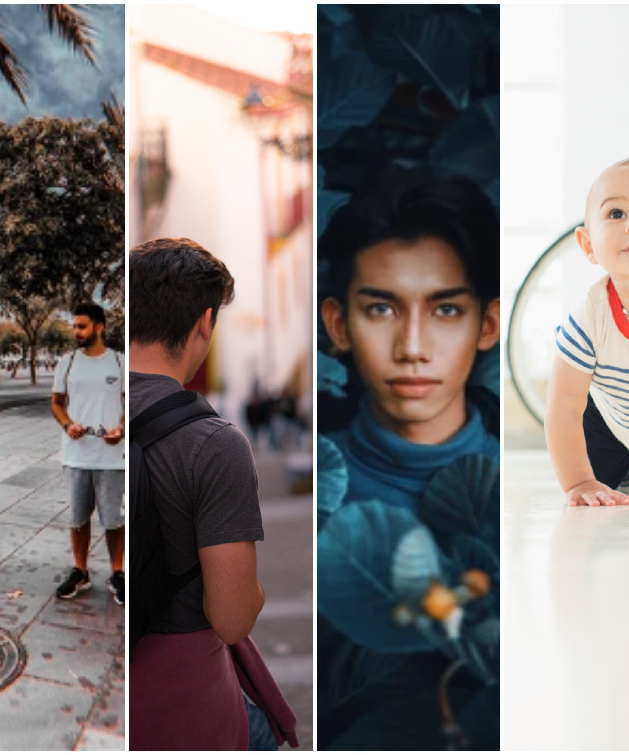 Four Pic Customized Collage A4 Frame