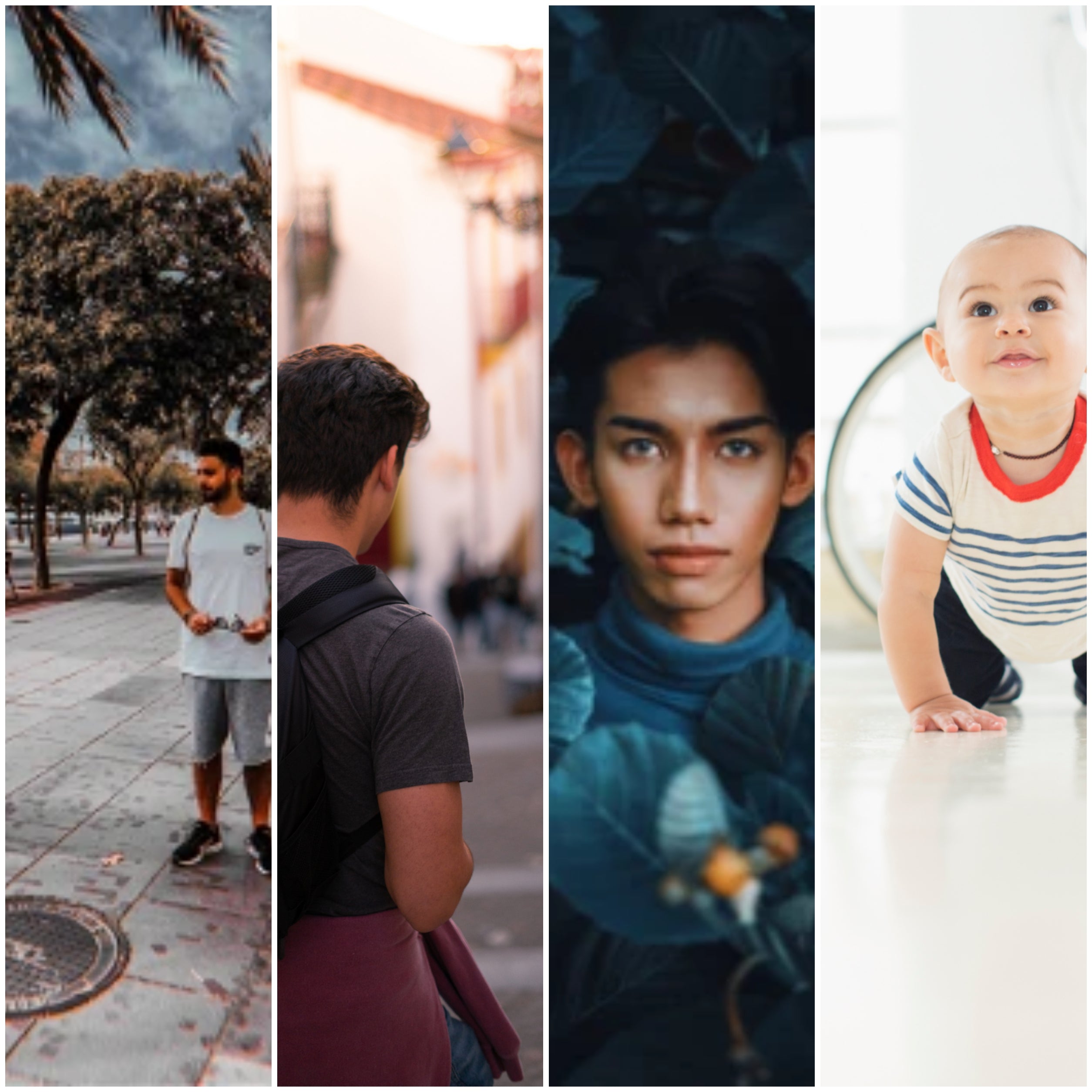 Four Pic Customized Collage A4 Frame