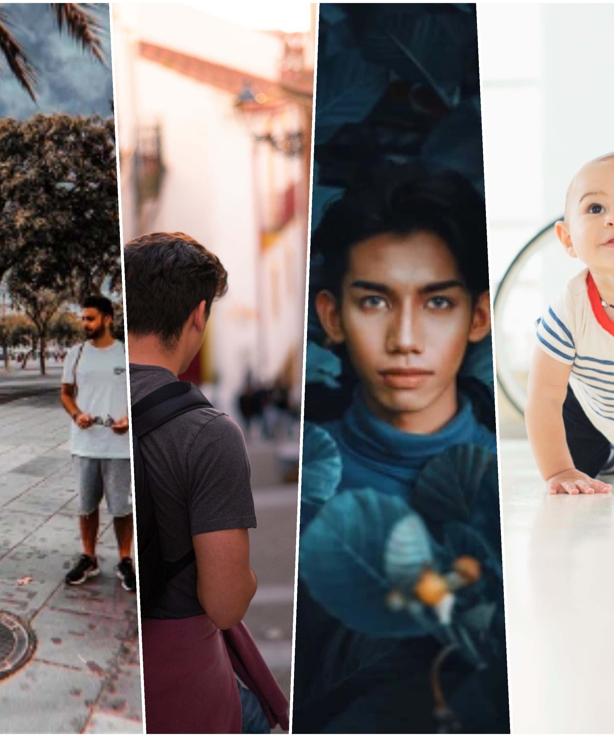 Four Pic Customized Collage A4 Frame