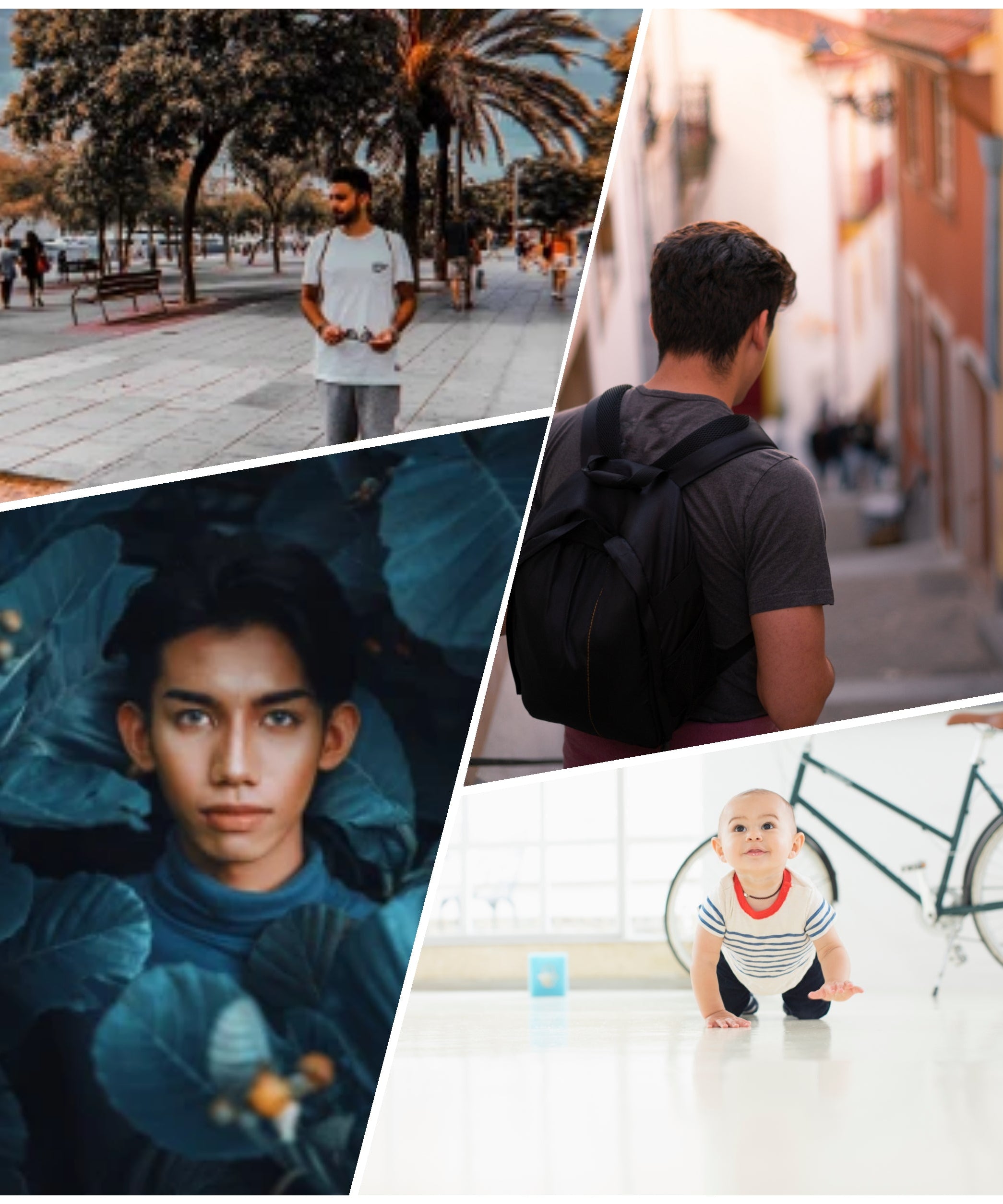 Four Pic Customized Collage A4 Frame