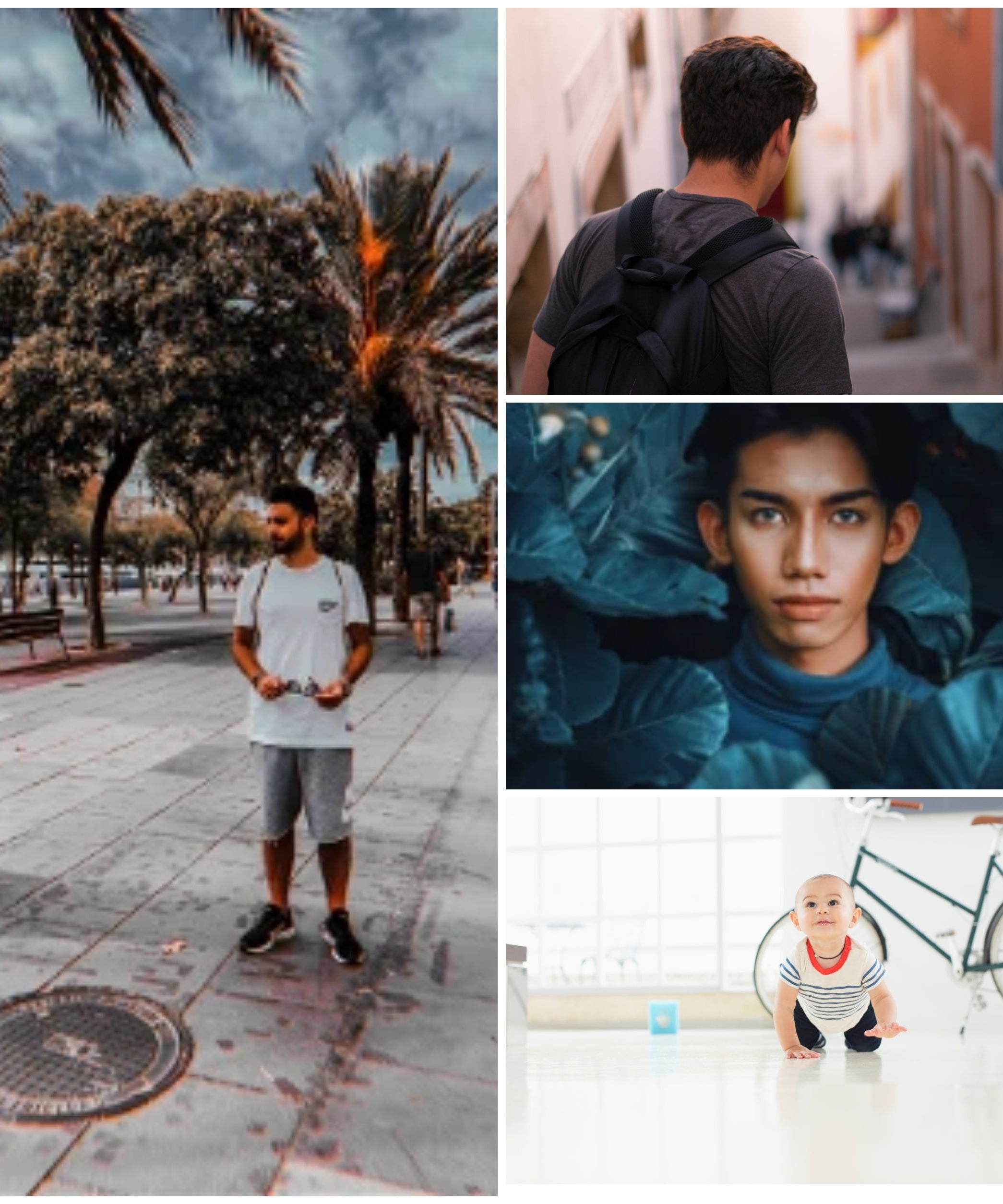 Four Pic Customized Collage A4 Frame