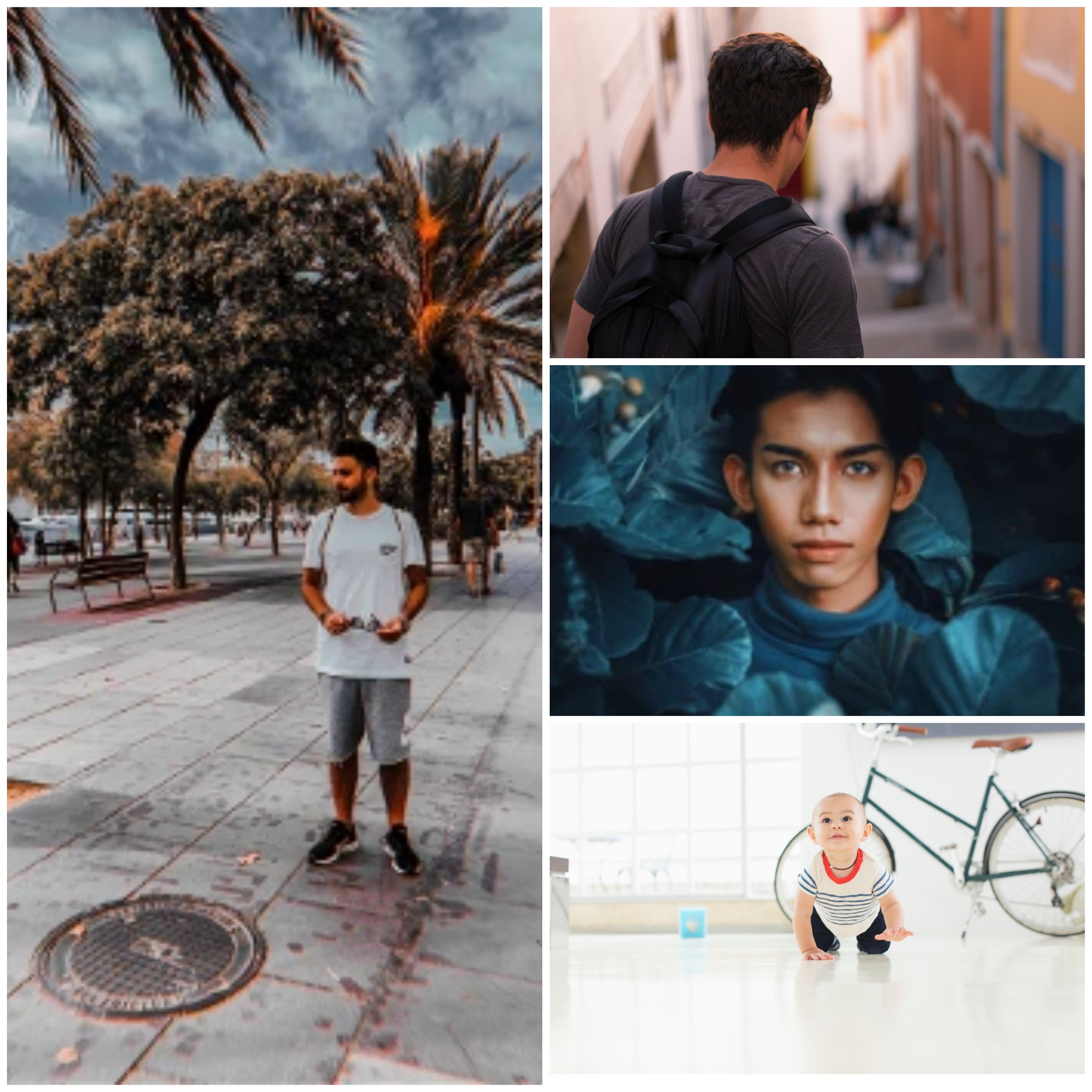 Four Pic Customized Collage A4 Frame