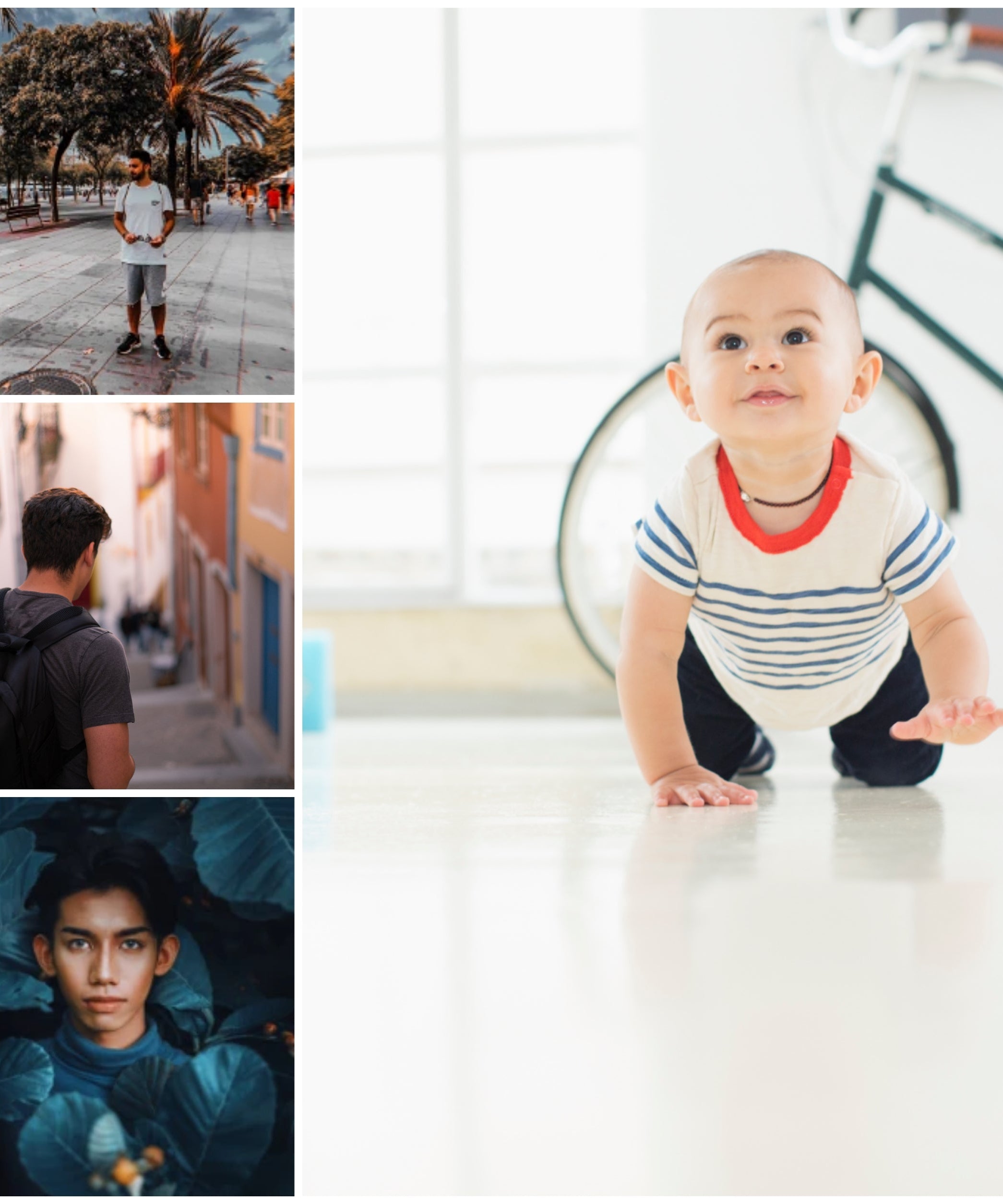 Four Pic Customized Collage A4 Frame