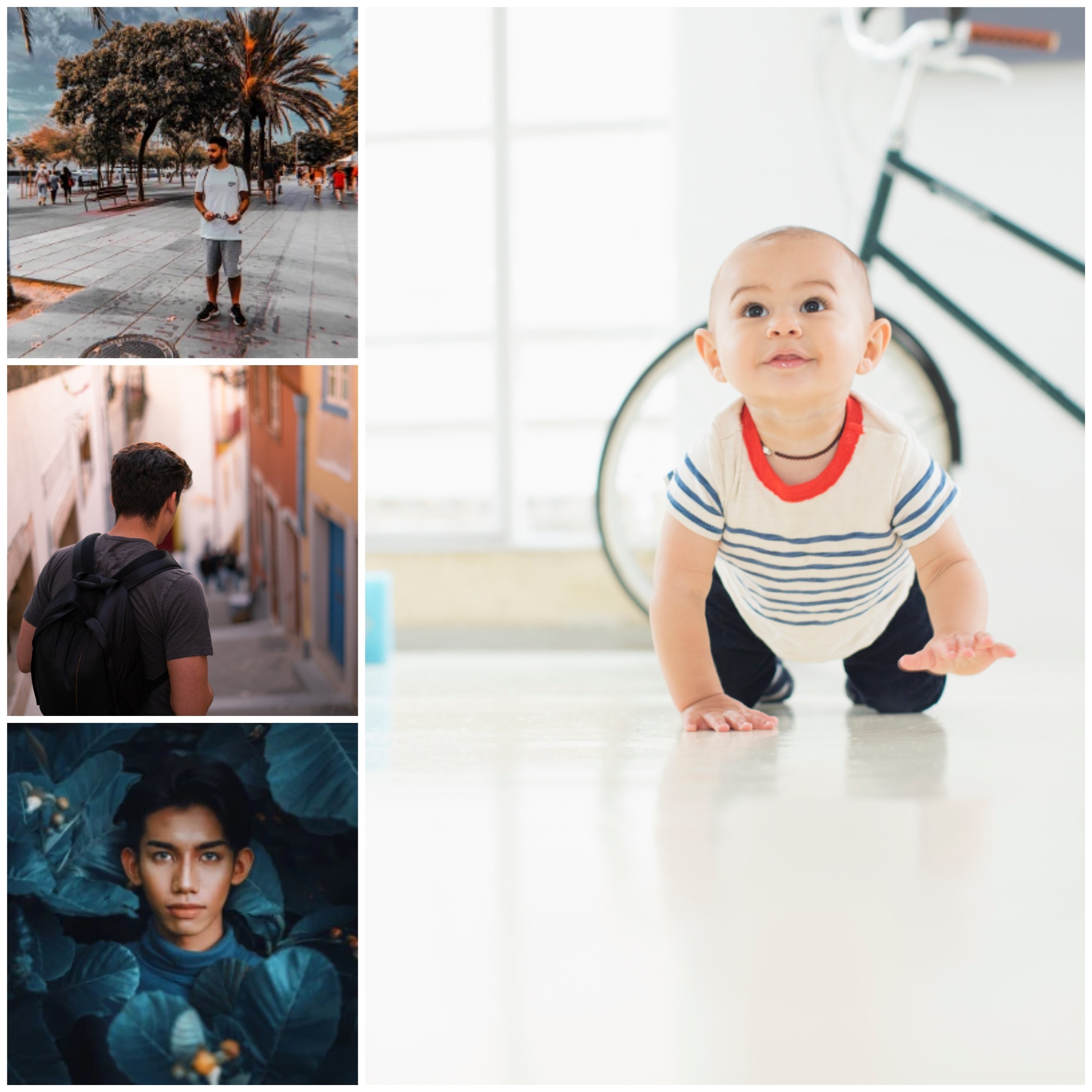 Four Pic Customized Collage A4 Frame