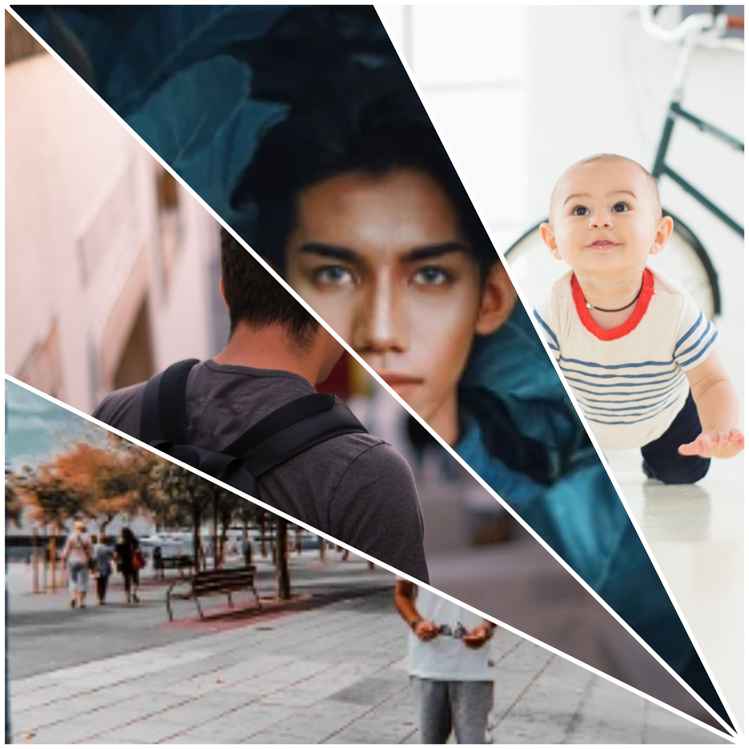 Four Pic Customized Collage A4 Frame 8