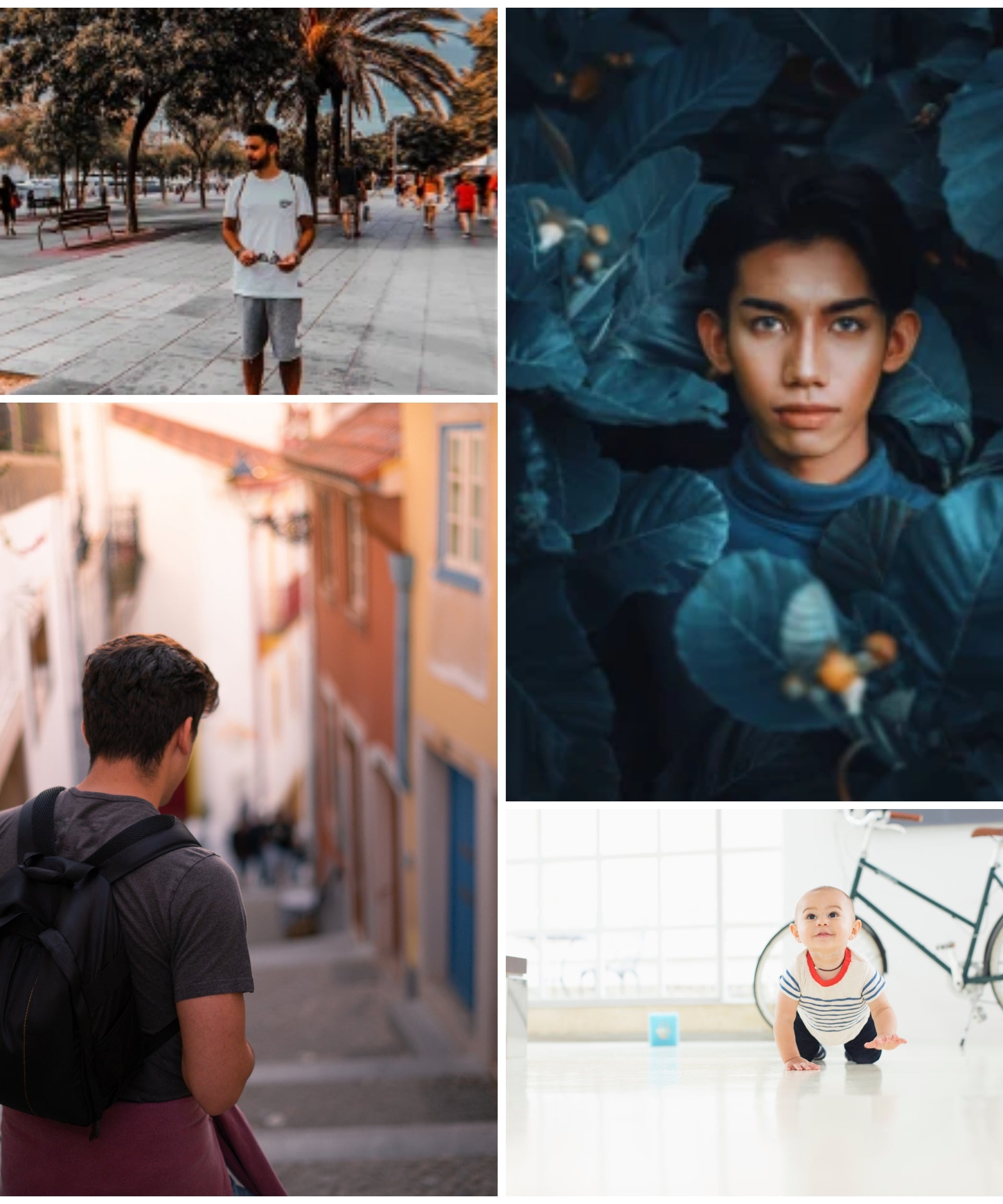 Four Pic Customized Collage A4 Frame 7