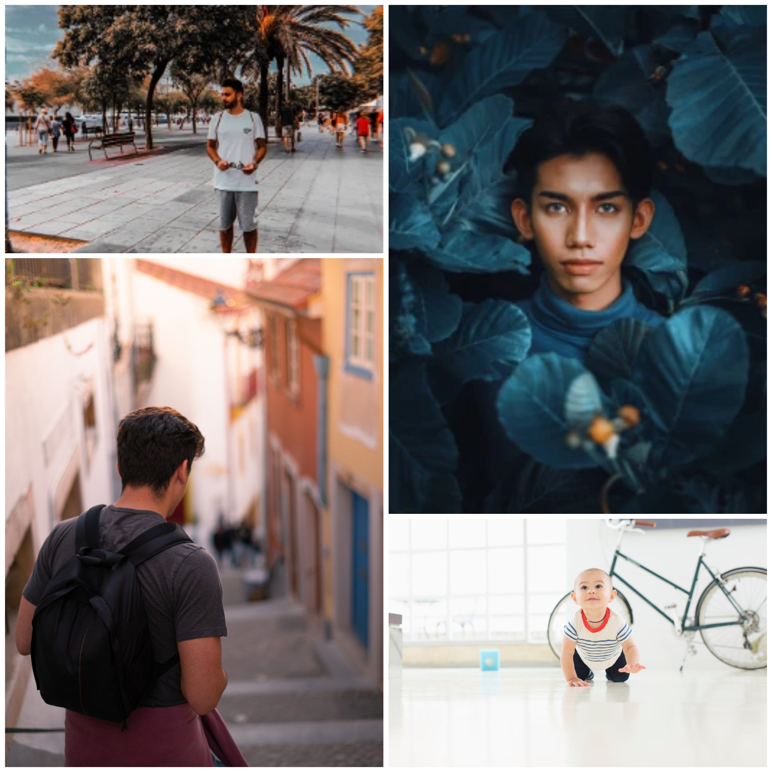 Four Pic Customized Collage A4 Frame 7