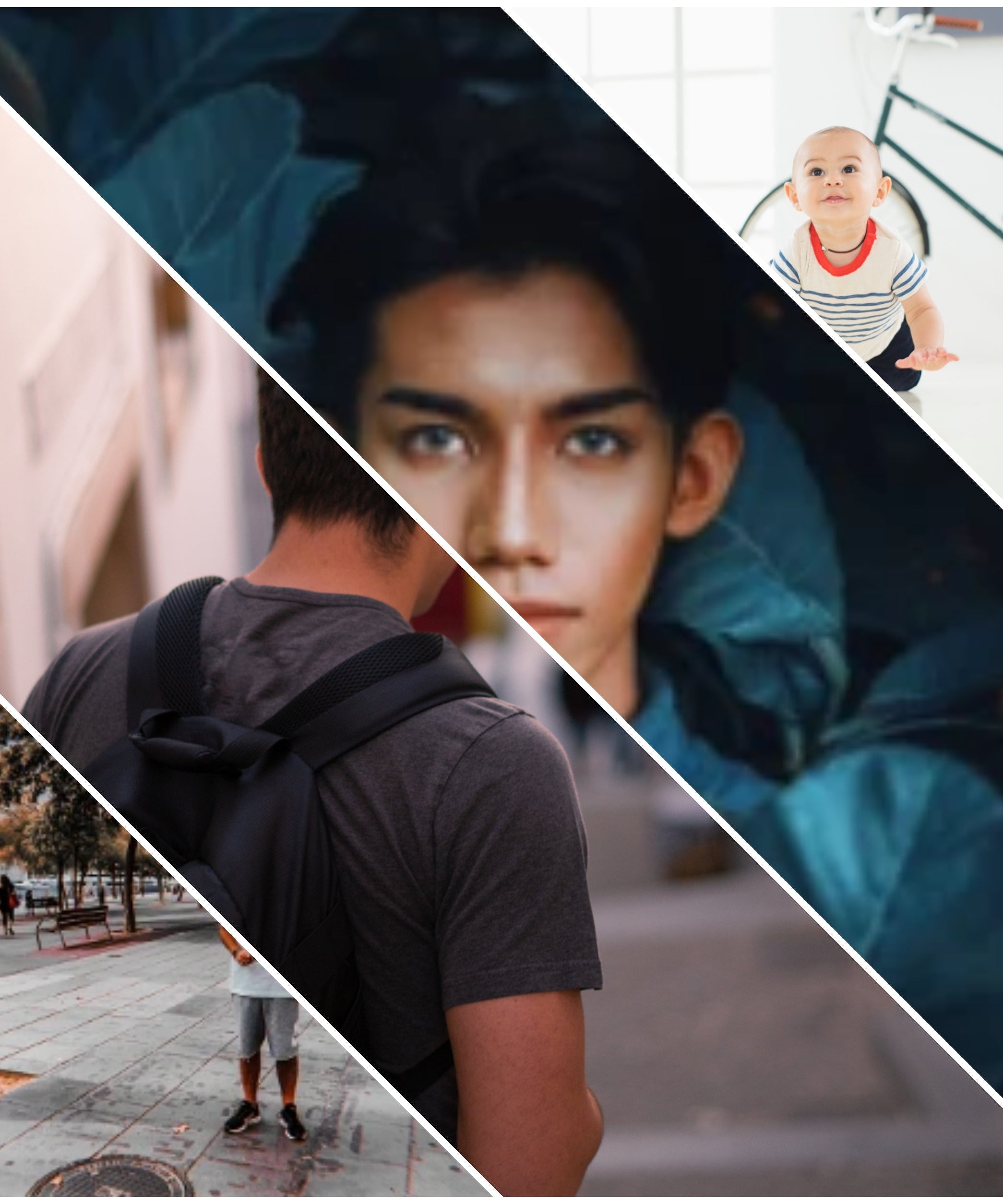 Four Pic Customized Collage A4 Frame 6