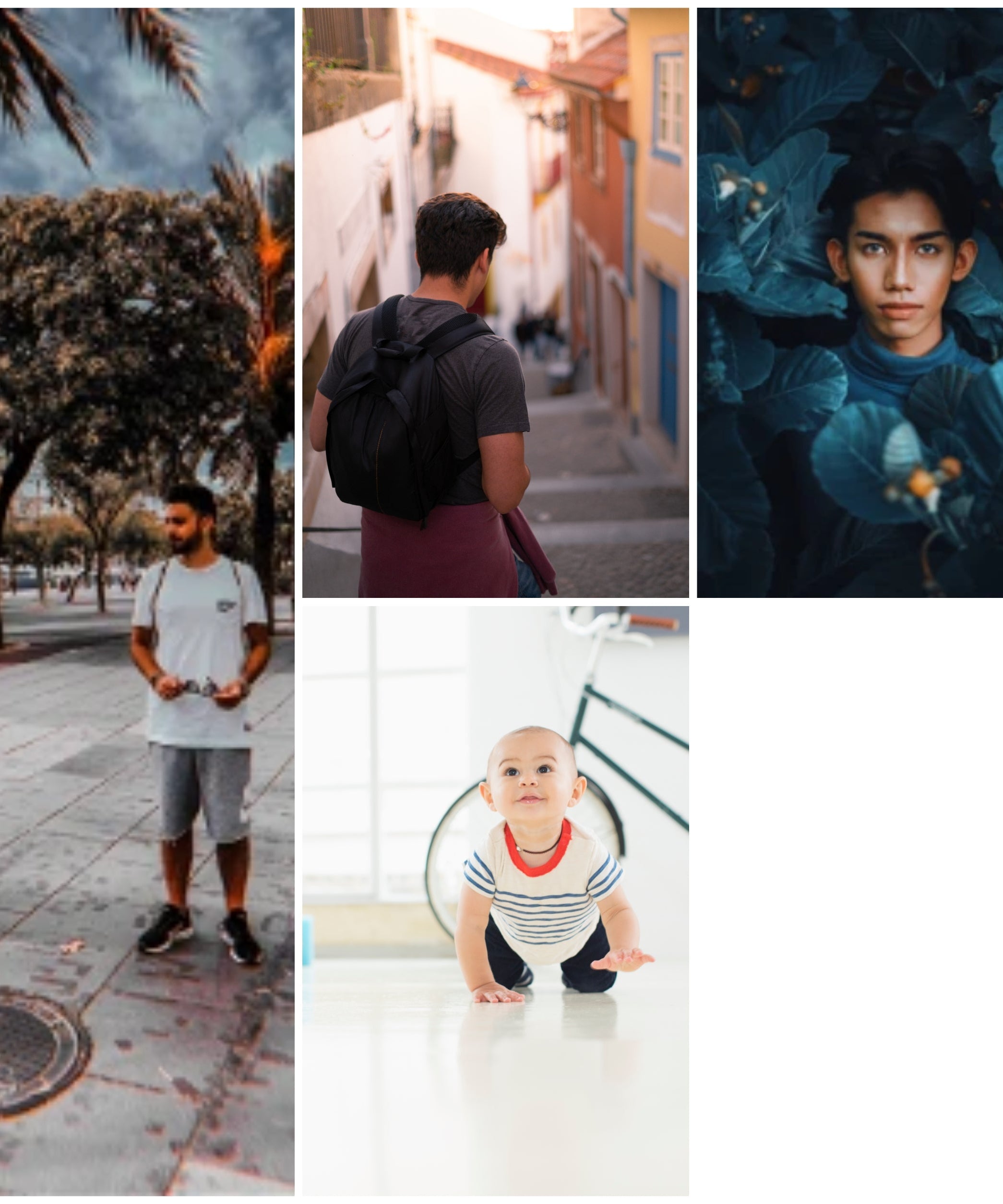 Four Pic Customized Collage A4 Frame 2