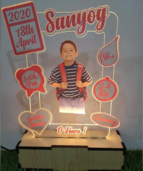 Acrylic Baby Memories fattycraft