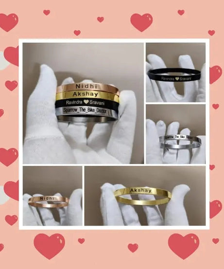 Stylish Kada With Your Name - Fattycraft Fattycraft