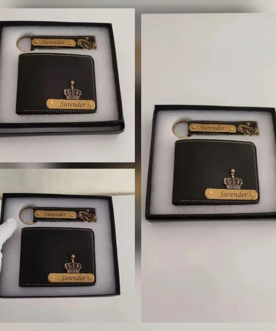 WALLET & LEATHER KEYCHAIN fattycraft