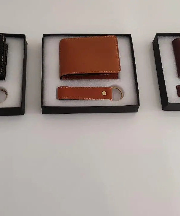 WALLET & LEATHER KEYCHAIN fattycraft