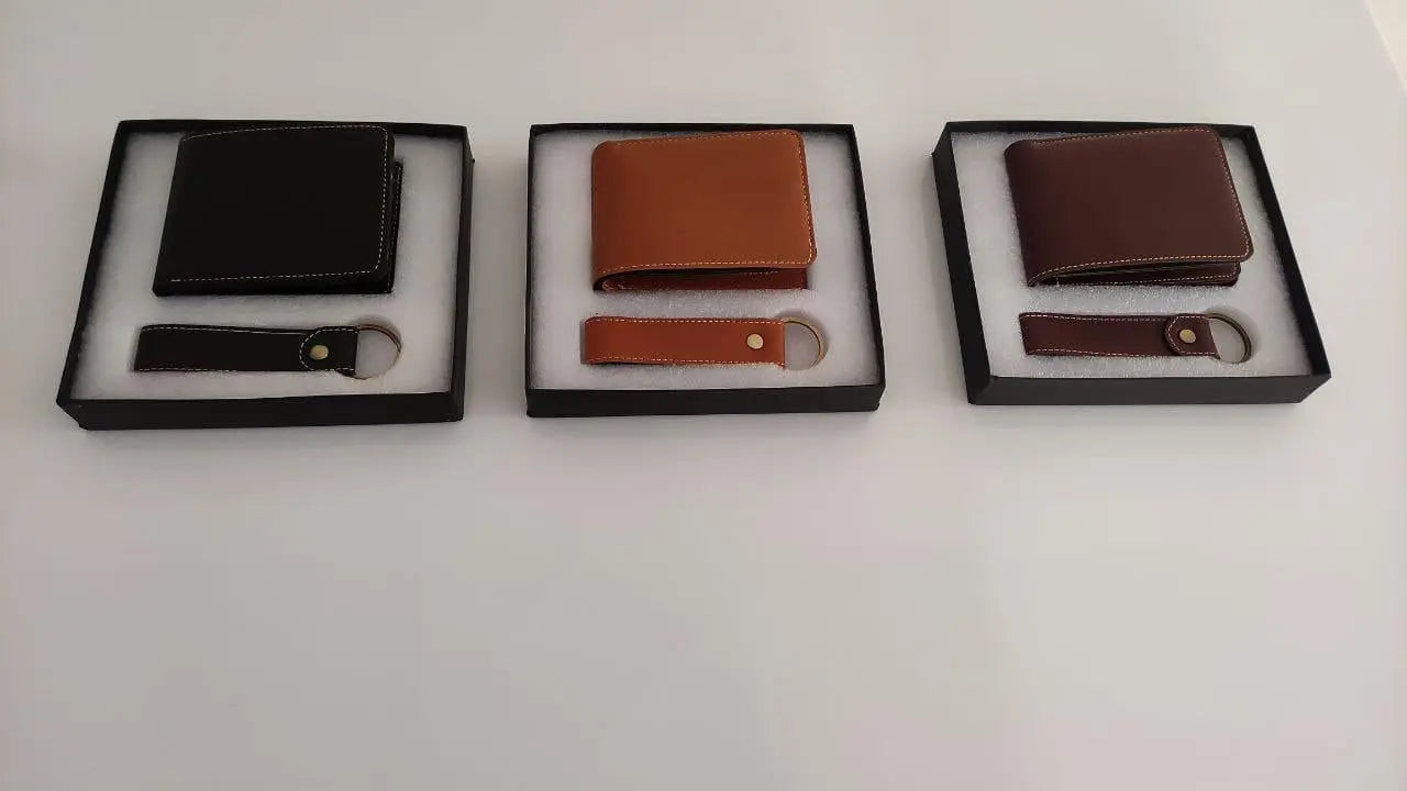 WALLET & LEATHER KEYCHAIN fattycraft