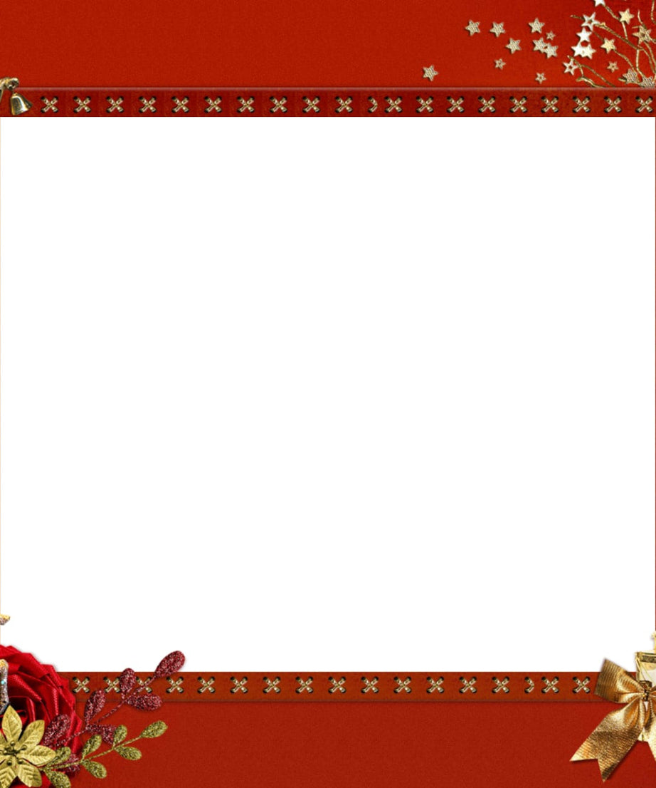 Customized Christmas Frame