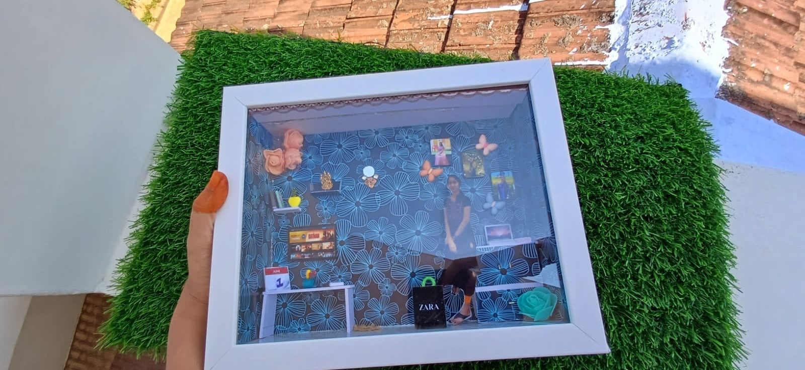 customized miniature frame 3d