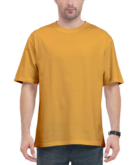 Customized Oversized T-Shirt S / Golden Yellow