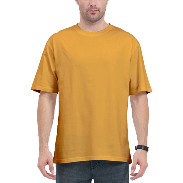 Customized Oversized T-Shirt S / Golden Yellow