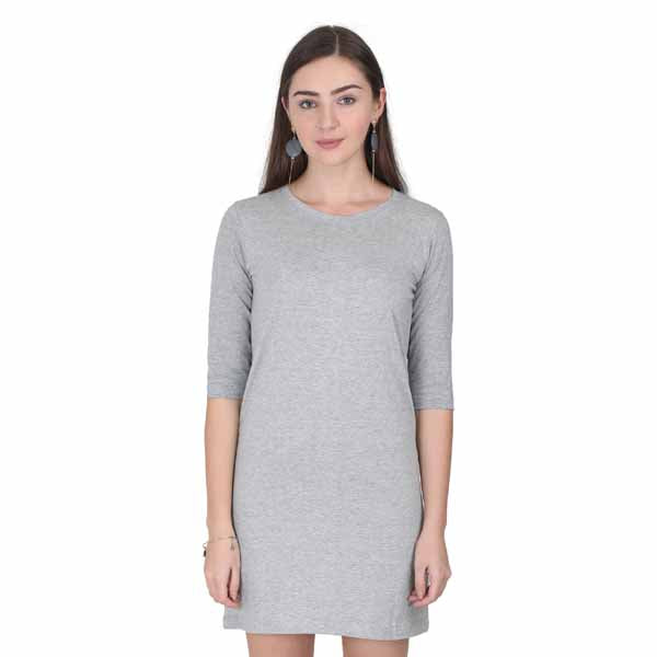 Long-Top T-Shirt S / Grey