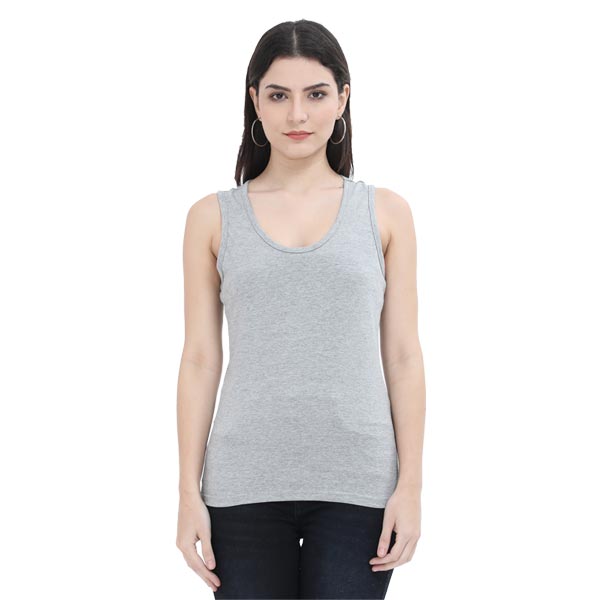 Customized Womens Tank Top S / Grey